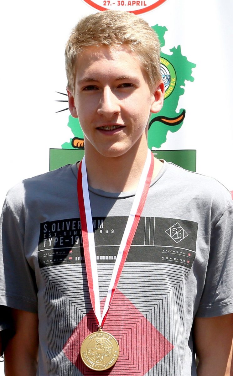 Gold- und Silbermedaille für Luc Dingerdißen - Hessenmeister