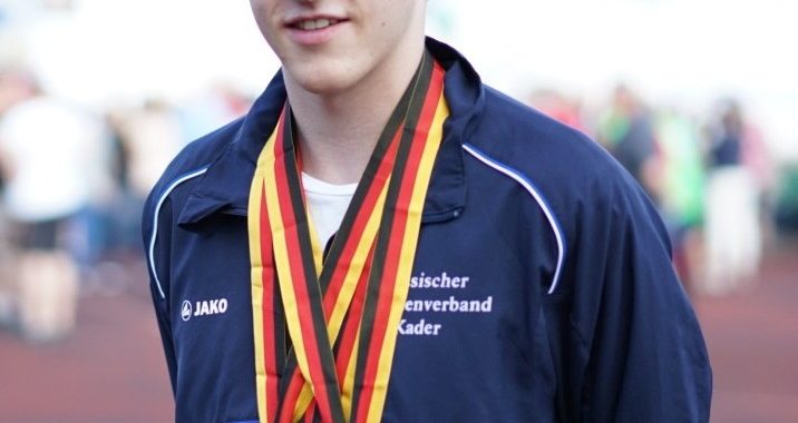 Luc Dingerdißen schließt die Deutsche Meisterschaft 2016 mit Bronze ab