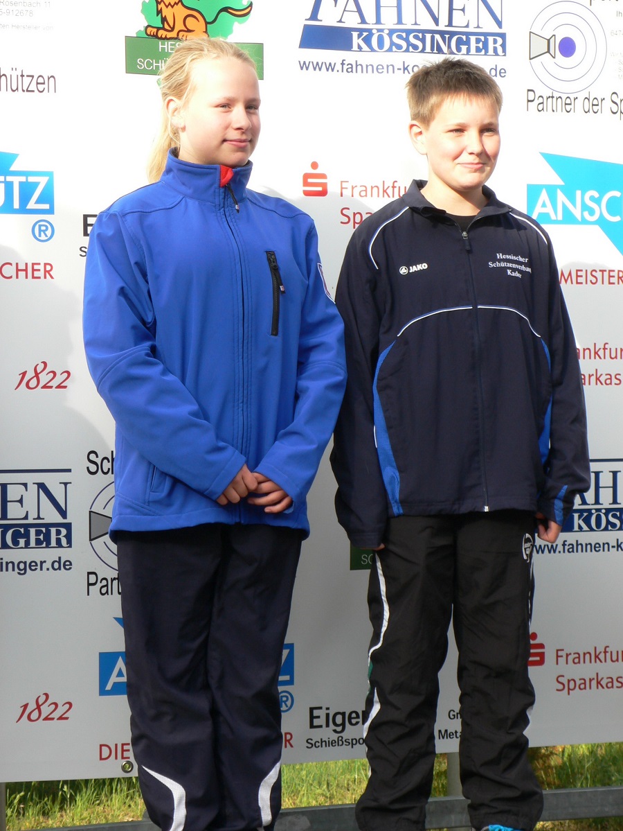 Kathrin Winter und Tom Barbe gewannen den Shooty Cup Hessen